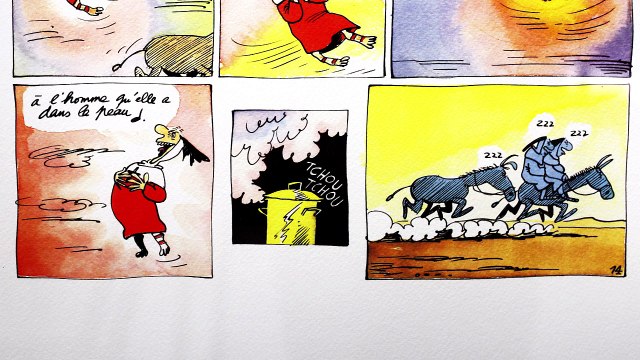 Visite guidée : l'expo Claire Bretécher au Centre Pompidou