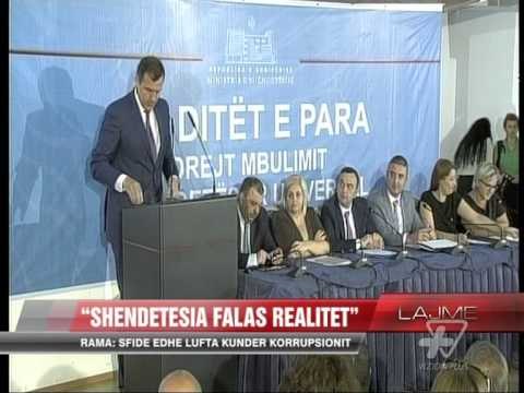Rama: Shëndetësia falas, realitet që vjen me revolucion - News, Lajme - Vizion Plus