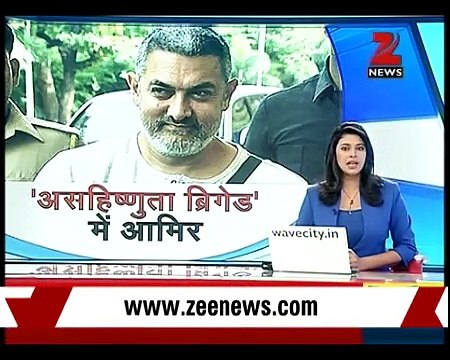 Aamir Khans intolerance comment kicks up row -