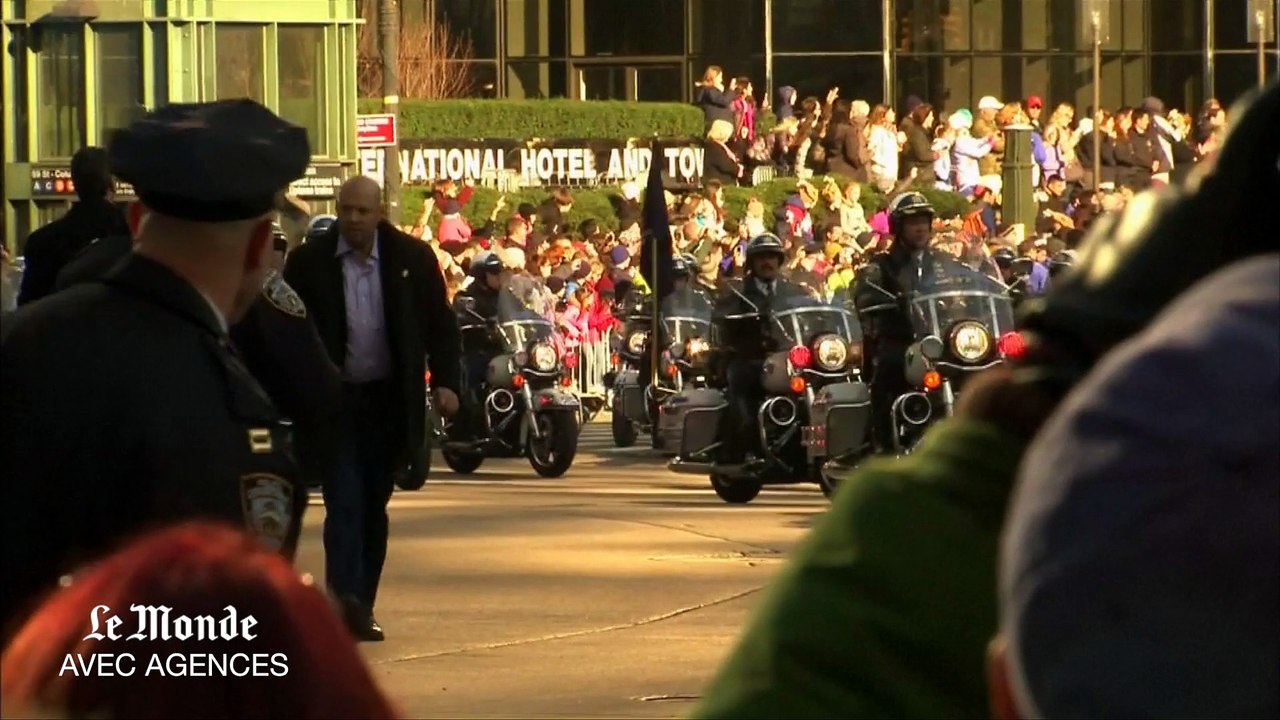 Affluence à la parade de Thanksgiving de New York