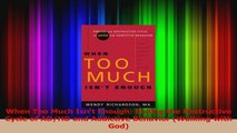 PDF Download  When Too Much Isnt Enough Ending the Destructive Cycle of ADHD and Addictive Behavior Read Online