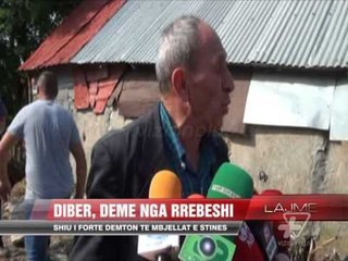 Dibër, dëme nga Rrebeshi - News, Lajme - Vizion Plus