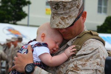 Soldier Meets Baby for First Time Compilation 2013 To 2015 , # 20
