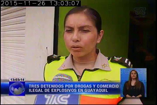 Tres detenidos por drogas y comercio ilegal de explosivos