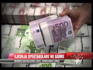 Arrest me burg për dy punonjësit e bankës  - News, Lajme - Vizion Plus