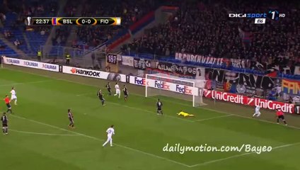 Bernardeschi Goal - Basel 0-1 Fiorentina - 26-11-2015