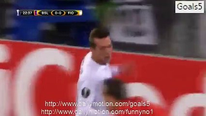 Federico Bernardeschi Goal Basel 0 - 1 Fiorentina Europe League 26-11-2015