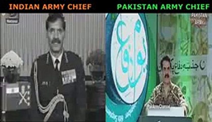difference between pakistani and indian head of army