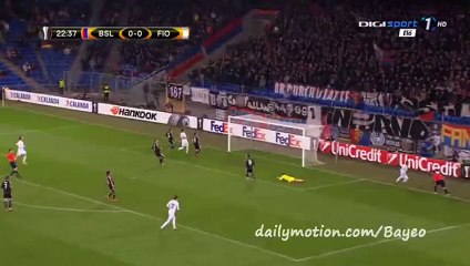 Bernardeschi Goal - Basel 0-1 Fiorentina - 26-11-2015