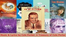 Download  Music  Lyrics by Cole Porter A Treasury of Cole Porter Ebook Free