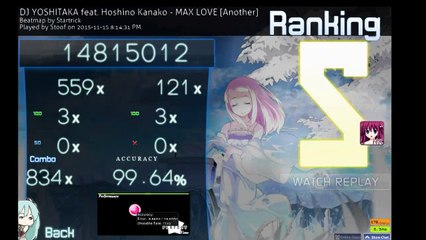 Osu! | Crazy nighT [Crazy] +HR FC (99.41%)