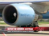 Defekt në avionin austriak   - News, Lajme - Vizion Plus