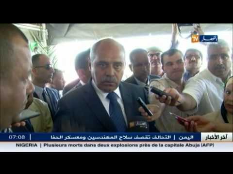 وزير الأشغال العمومية في زيارة تفقد لقطاعه ببسكرة