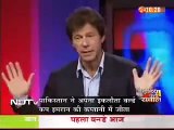 Imran Khan Answering Indian Students Questions in Indian TV Show