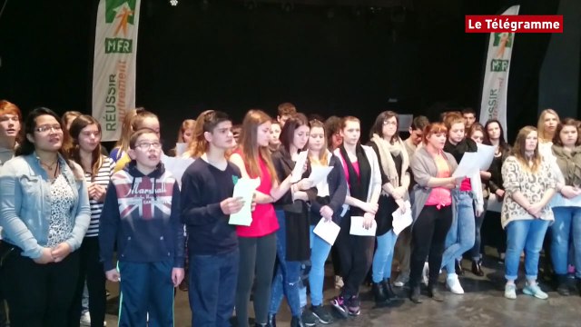 Quimper. Louane fait des émules au sein des Maisons Familiales et Rurales