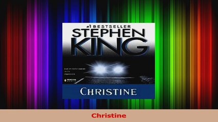 PDF Download  Christine PDF Full Ebook