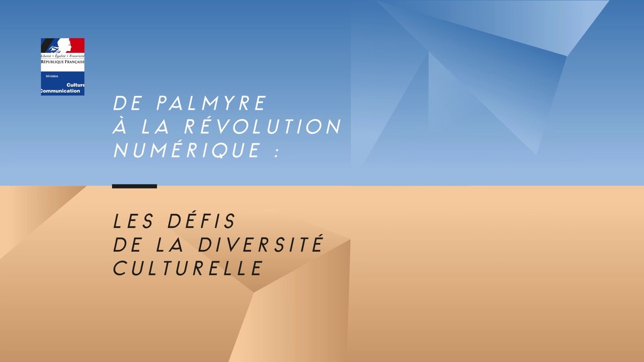 Discours Fleur Pellerin | De Palmyre au numérique, les défis de la diversité culturelle