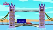 London Bridge Is Falling Down - Animated Nursery Rhymes for Kids - Popular Cartoon Rhymes