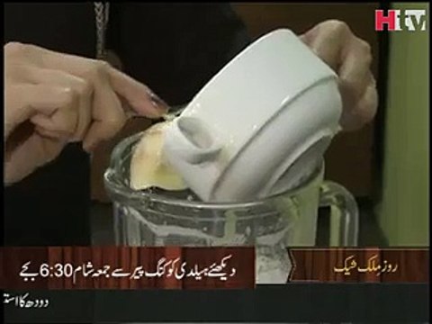 Rose Milkshake & Strawberry Shake Recipe Healthy Cooking - Asian Recipe