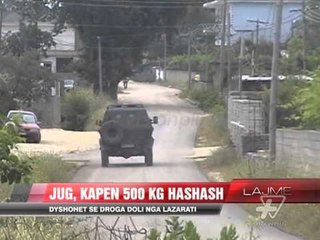 Jug, kapen 500 kg hashash - News, Lajme - Vizion Plus
