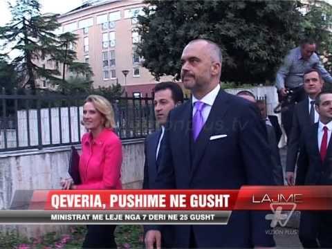 Qeveria, ministrat me leje nga 7 deri ne 25 Gusht - News, Lajme - Vizion Plus