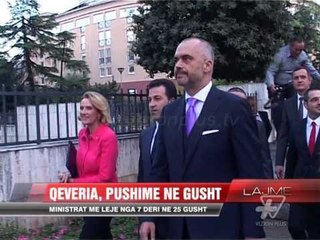 Qeveria, ministrat me leje nga 7 deri ne 25 Gusht - News, Lajme - Vizion Plus