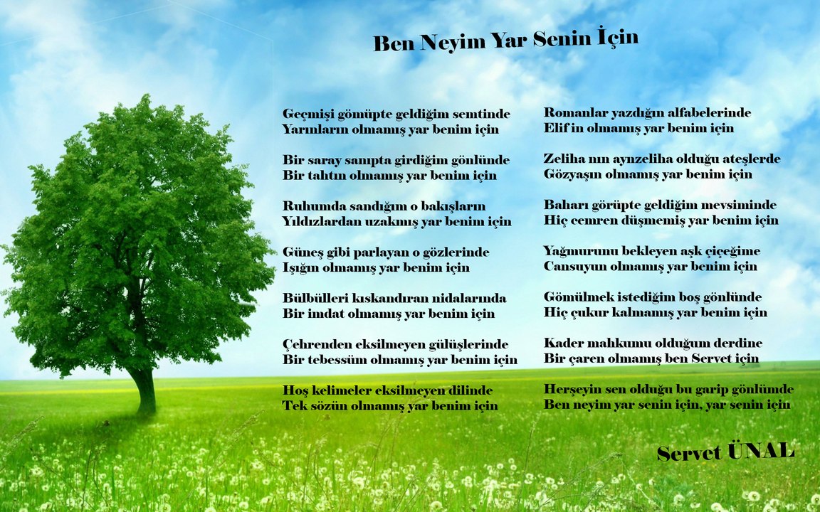 Ben Neyim Yar Senin İçin