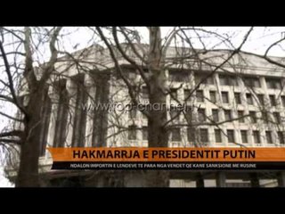 Putin urdhëron sanksione hakmarrëse - Top Channel Albania - News - Lajme