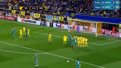 Rapid Wien Amazing Free-Kick - Villarreal v. Rapid Wien 26.11.2015 HD