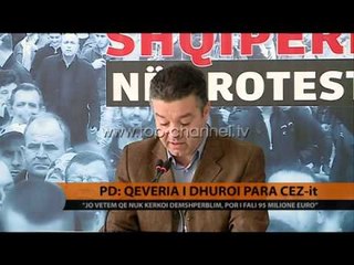 CEZ, PD: Kryeministri shmang përgjegjësitë - Top Channel Albania - News - Lajme