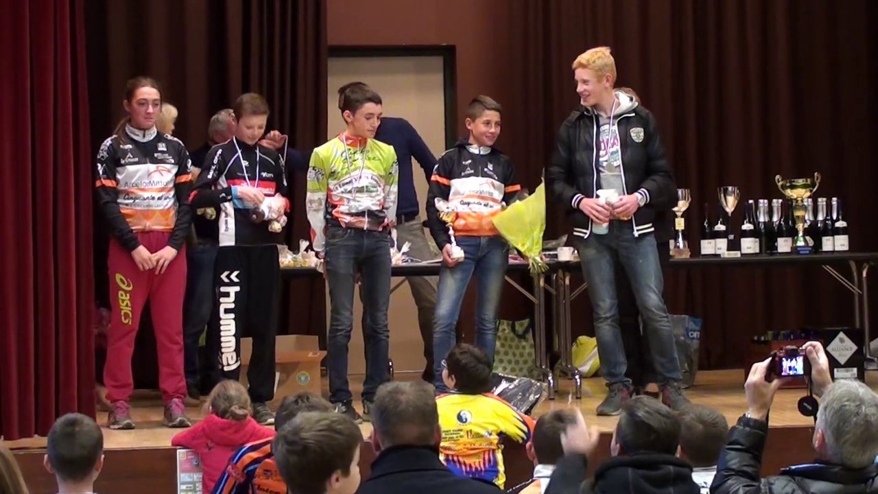 Cyclo Cross de Pierre de Bresse - Course des Minimes - 22-11- 2015