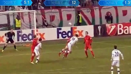 1-0 Aleksandar Prijovic Amazing Goal - Legia Warsaw v. Midtjylland 26.11.2015 HD