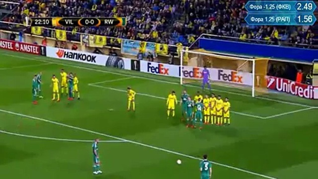 Rapid Wien Fantastic Free-Kick _ Villarreal v. Rapid Wien 26.11.2015 HD