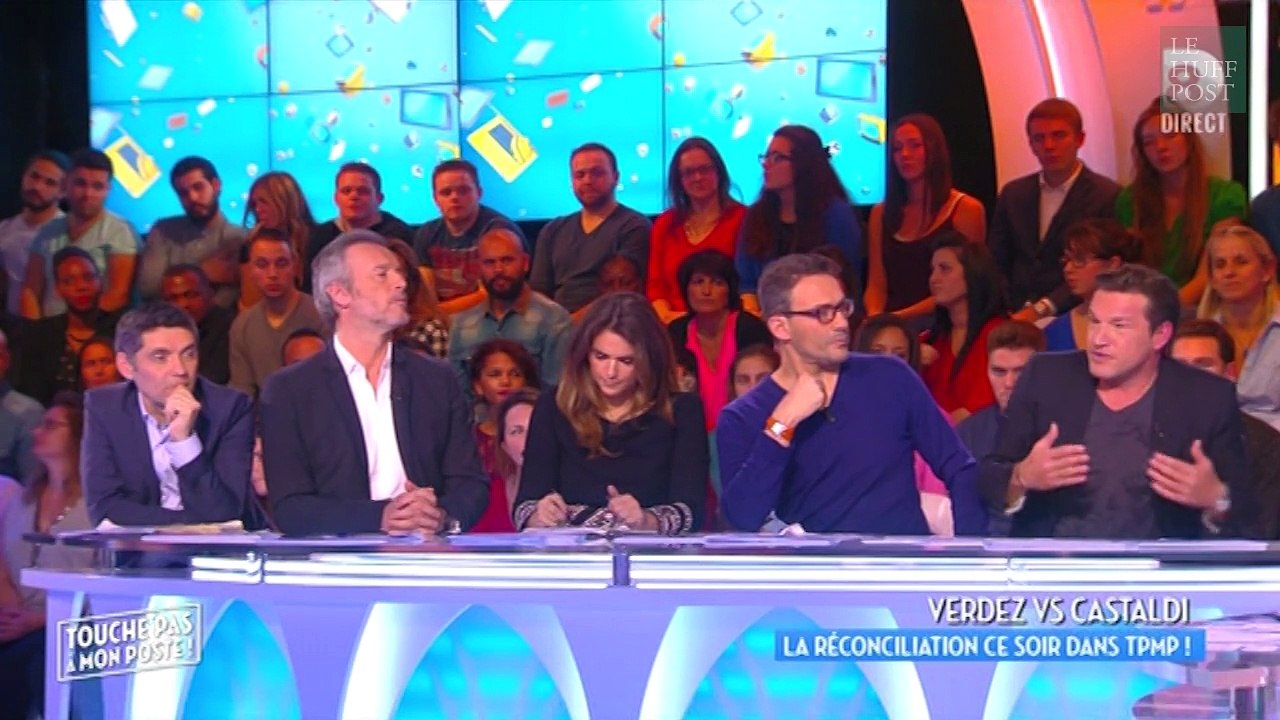 Cyril Hanouna, Gilles Verdez et Benjamin Castaldi réconciliés sur le plateau de TPMP