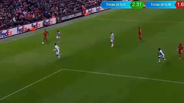 2-1 Christian Benteke Amazing Goal - Liverpool v. Bordeaux 26.11.2015 HD