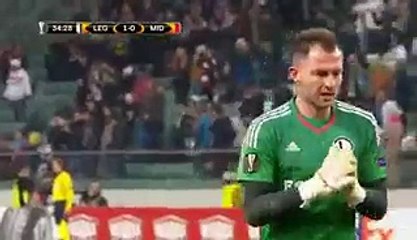 Aleksandar Prijovic Goal - Legia 1 - 0 Midtjylland - 26_11_2015