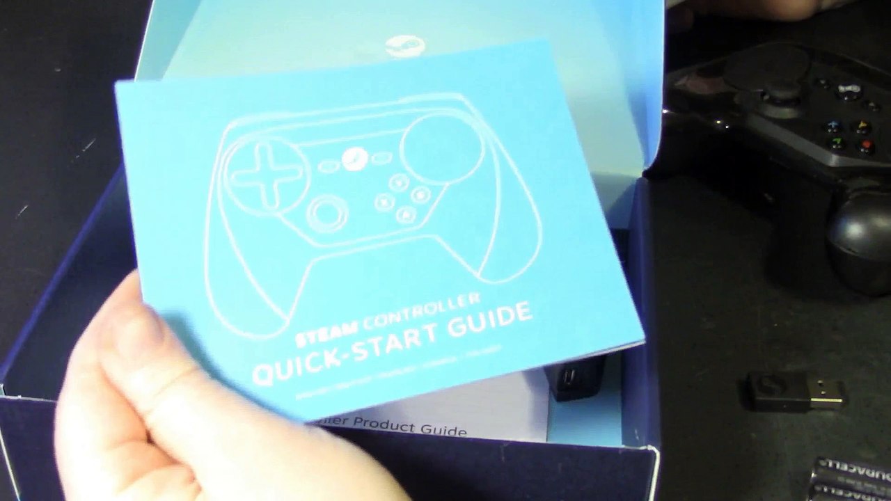 Steam / SteamOS Controller Unboxing (for PC, Mac, And Linux)
