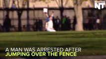 Man Jumps Over White House Fence, Is Arrested