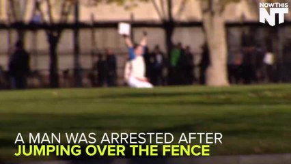 Man Jumps Over White House Fence, Is Arrested