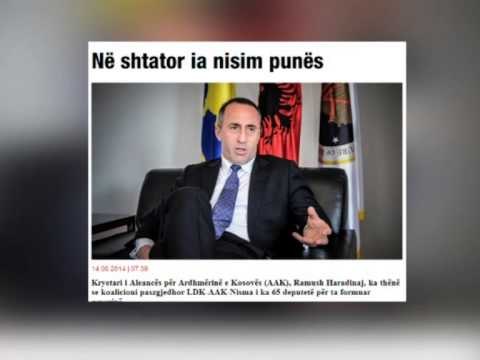 QEVERIA E RE NE KOSOVE KREU I LKD HARADINAJ I SIGURTE SE DO TE ZGJIDHET KRYEMINISTER LAJM