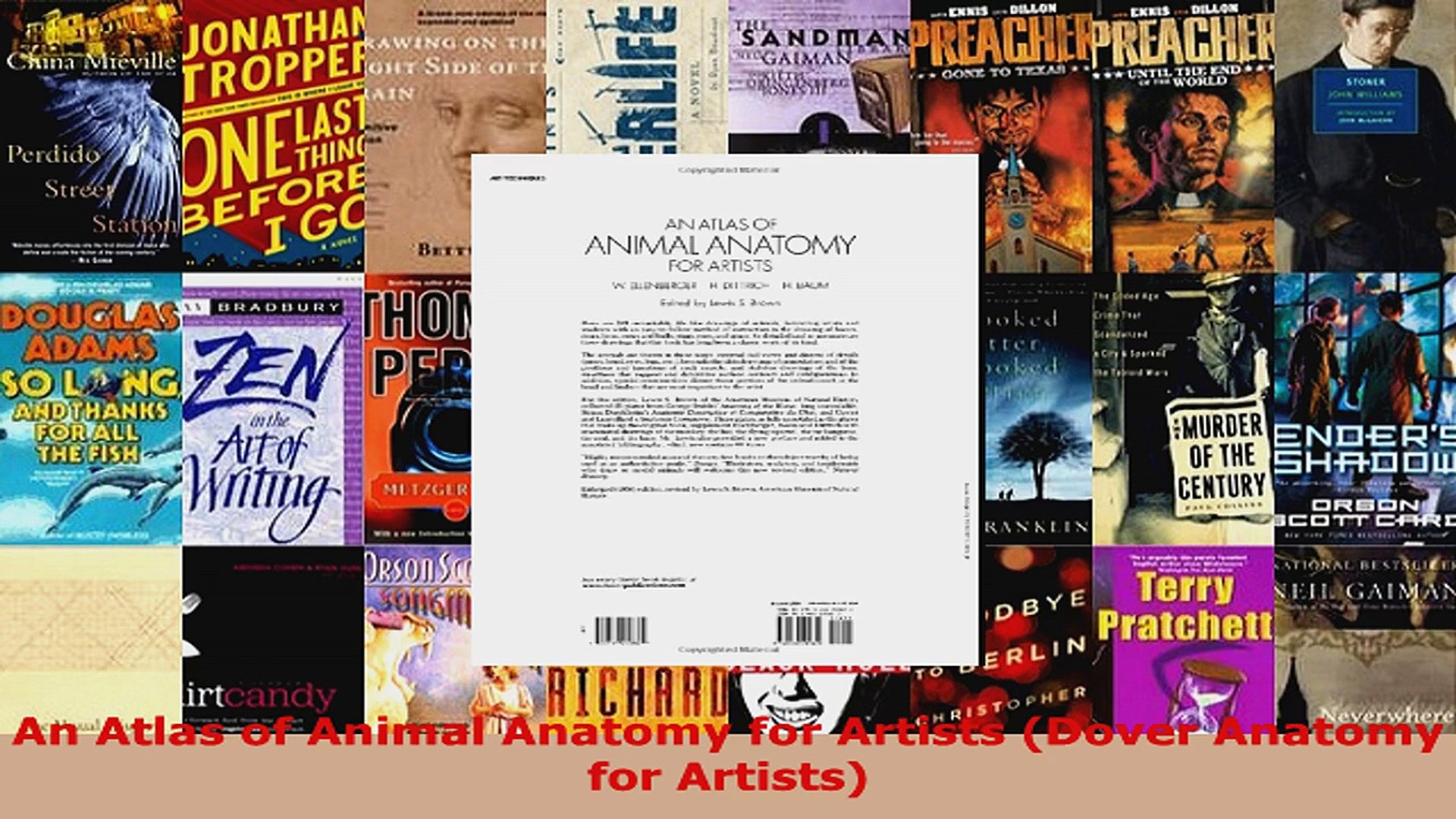 Download An Atlas Of Animal Anatomy For Artists Dover Anatomy For Artists Pdf Online Video Dailymotion