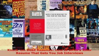 Read  Knock em Dead Resumes How to Write a Killer Resume That Gets You Job Interviews Ebook Free