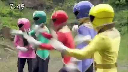 Power Rangers Super Megaforce Rangers vs Extra Rangers 1 Lost Galaxy Tribute