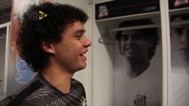 Bastidores do Santos tem surpresa para os jogadores no vestiário