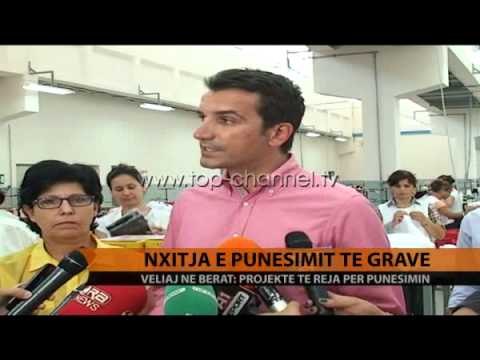 Punësimi i grave, Veliaj në Berat - Top Channel Albania - News - Lajme