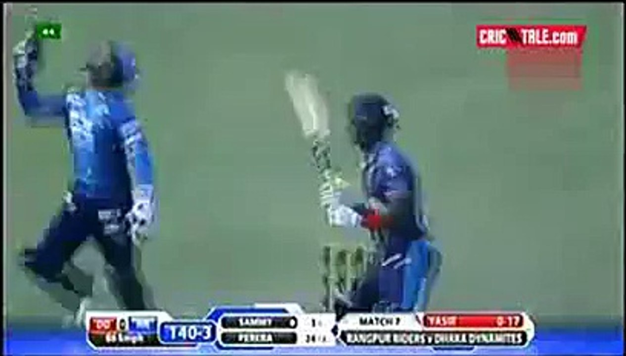 Yasir Shah 2 Wickets BPL T20 2015 Match 7 Rangpur Riders v Dhaka Dynamites