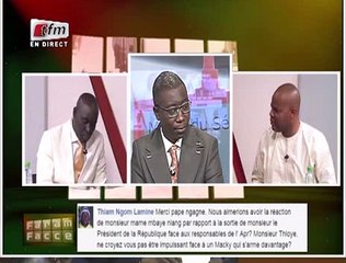 Faram Facce: Mame Mbaye Niang Vs Tafsir Thioye 2/2