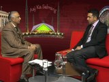 Mahroof Hussain MBE with Jawaid Qazi in Aaj Ka Sabrang on Sheffield Live TV South Yorkshire UK