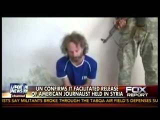LIROHET KREJT PAPRITUR NJE GAZETAR AMERIKAN QE MBAHEJ PENG NGA AL NUSRA NE SIRI LAJM