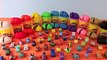 Play-Doh Surprise Eggs Disney Cars Toy Micro Drifters from Cars Cars 2 and Planes